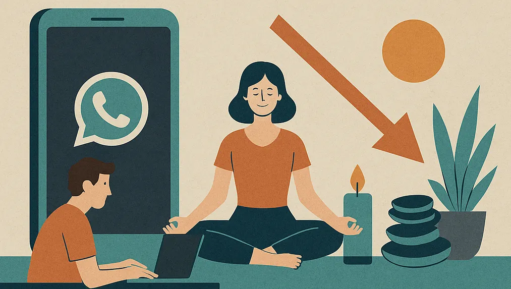 Tu centro wellness pierde dinero cada día que no automatizas WhatsApp
