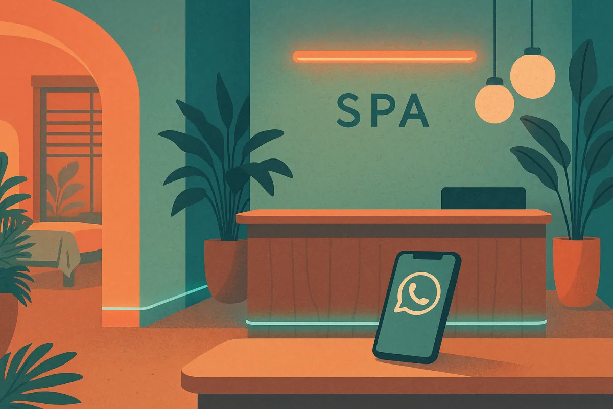 ¿Tu spa sigue confirmando citas por teléfono? Cómo un spa mexicano dejó atrás lo tradicional usando WhatsApp