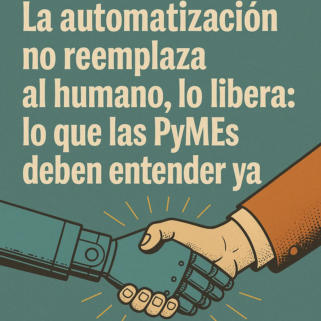 La automatización no reemplaza al humano, lo libera: lo que las PyMEs deben entender ya