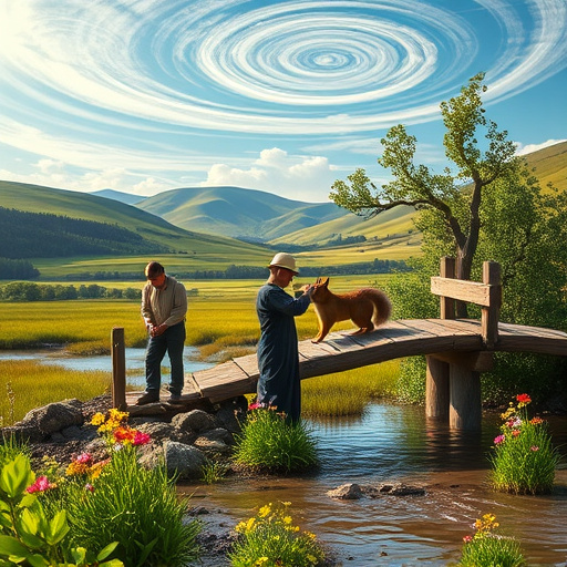 A vibrant PopArt cover image featuring a flooded basement scene in Idaho Springs, Colorado. The basement is filled with colorful floodwaters in swirling hues of blue, green, orange, and yellow. Cartoonish elements include oversized rubber duckies floating atop the water, along with bright cleaning supplies like brushes and buckets positioned nearby, and a whimsical measuring tape coiled like a snake. Sunlight streams through a window, illuminating the space and casting colorful reflections on the water, creating an atmosphere of hope and recovery amidst the chaos. In the background, an exaggerated sepia-toned depiction of Idaho Springs' mountainous terrain contrasts with the indoor flood. Playful speech bubbles hint at sounds like "Splish!" and "Swoosh!" in a dynamic font, enhancing the lively composition that captures a spirited and humorous approach to basement cleanup.