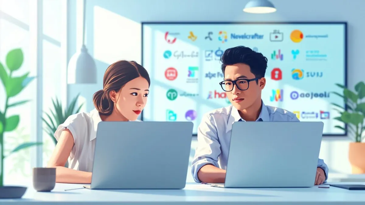 2025 年 AI 助力內容創作者的頂尖寫作與社群媒體工具解析