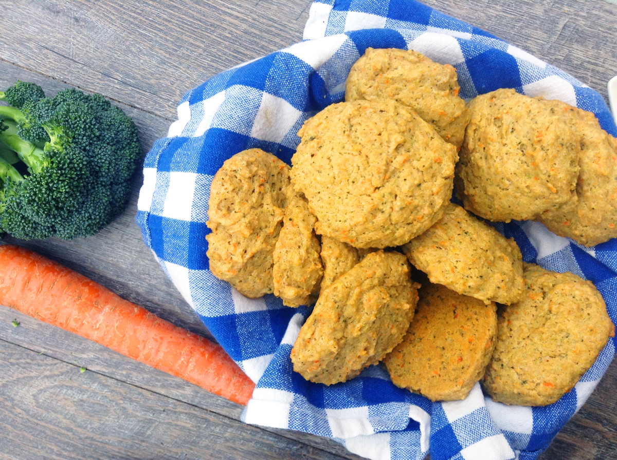 Veggies whole wheat biscuit