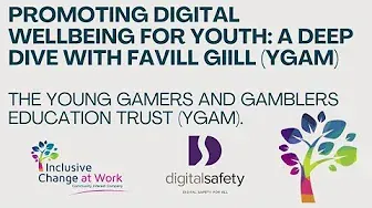 A thumbnail with the words 'promoting digital wellbeing for youth'.