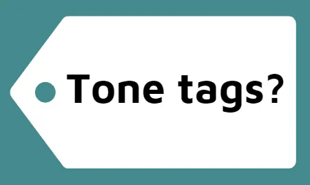 Image of tone tags