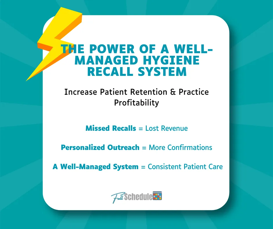 The Power of a Well-Managed Hygiene Recall System