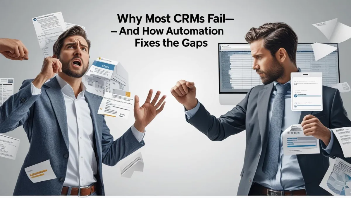 Why Most CRMs Fail—and How Automation Fixes the Gaps