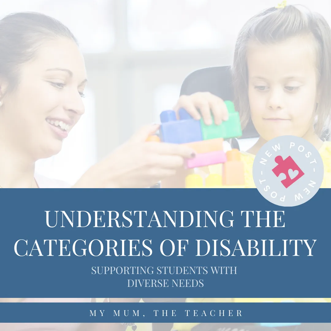Understanding the 
Categories of Disability in the NCCD