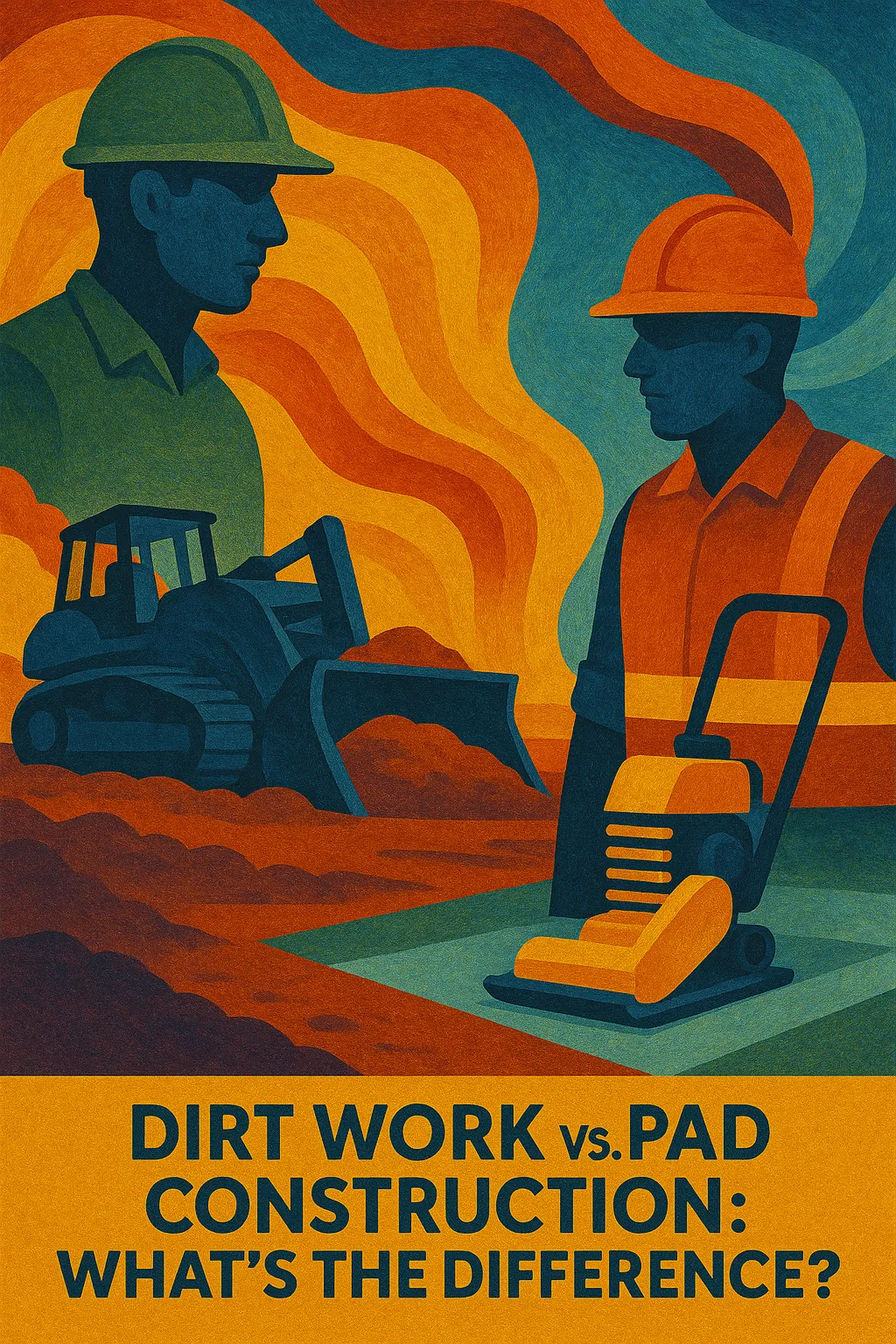 Dirt Work vs. Pad Construction: What's the Difference?