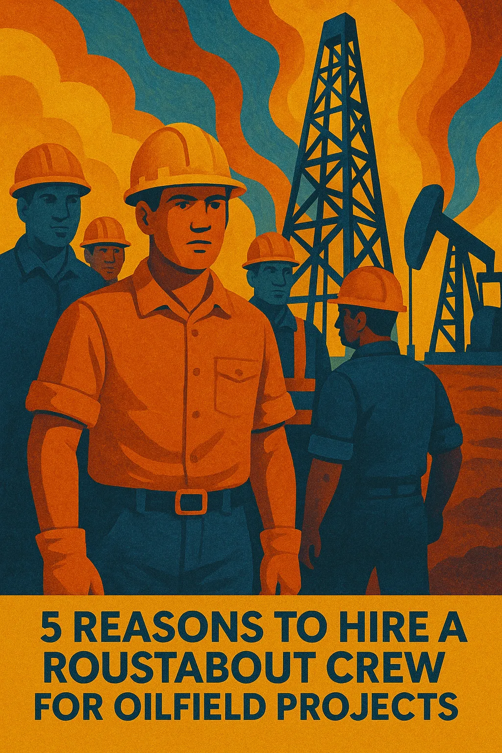 5 Reasons to Hire a Roustabout Crew for Oilfield Projects