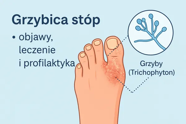 Grzybica stóp: objawy, leczenie i profilaktyka