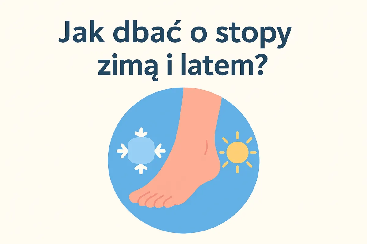 Jak dbać o stopy zimą i latem? Sezonowy poradnik podologa