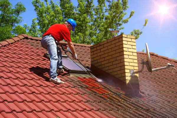 roof soft wash palm coast