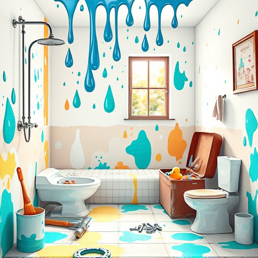 Alt Text: A serene and sophisticated Chinese Brush Painting cover image featuring a beautifully designed accessible vanity for wheelchair users. The vanity showcases elegant curves, floral motifs, an adapted mirror, and pull-out drawers. Surrounding the vanity are delicate bamboo and cherry blossom trees in soft pastel colors, embodying beauty and functionality. A playful cat rests on a plush cushion beside the vanity, while a tiny elegant teapot is nestled among delicate brushes and powders, representing creativity. The gentle color palette of light pinks, greens, and soft blues evokes tranquility and warmth, emphasizing empowerment and inclusivity in personal space design.