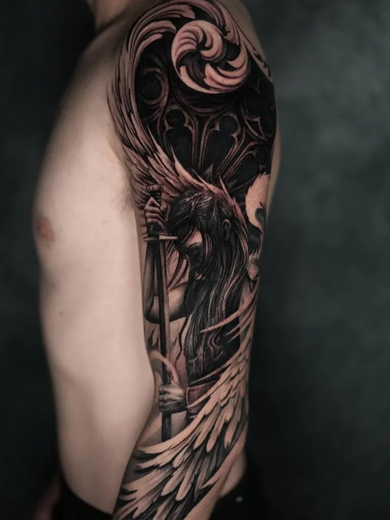Black & Grey Tattoos: From Origins to Fine Art