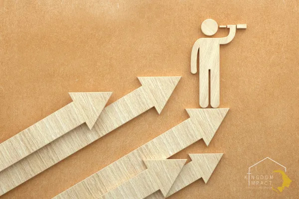 Businessman Icon With Leadership Concept