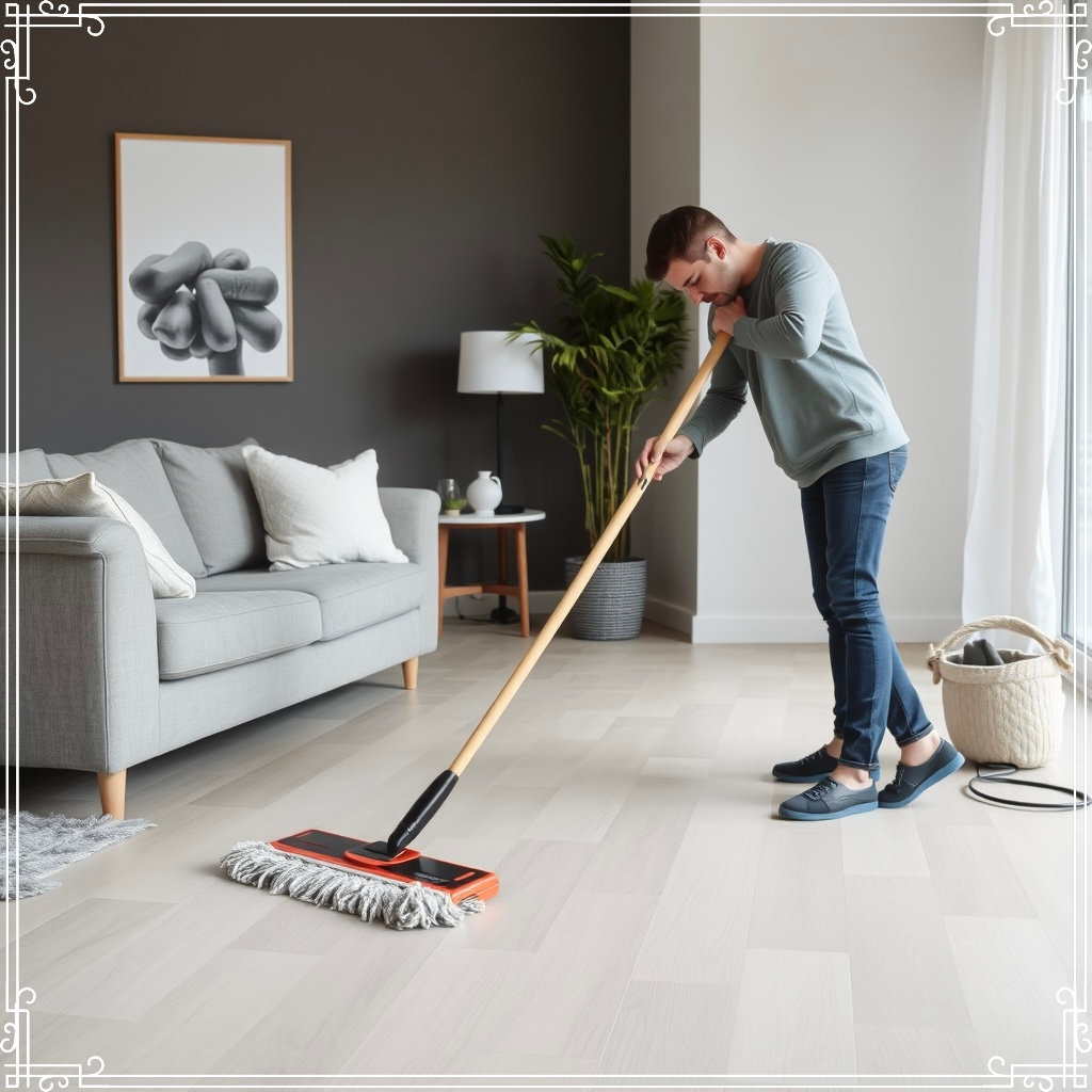 The Right Time to Mop Floors in Your Cleaning Routine