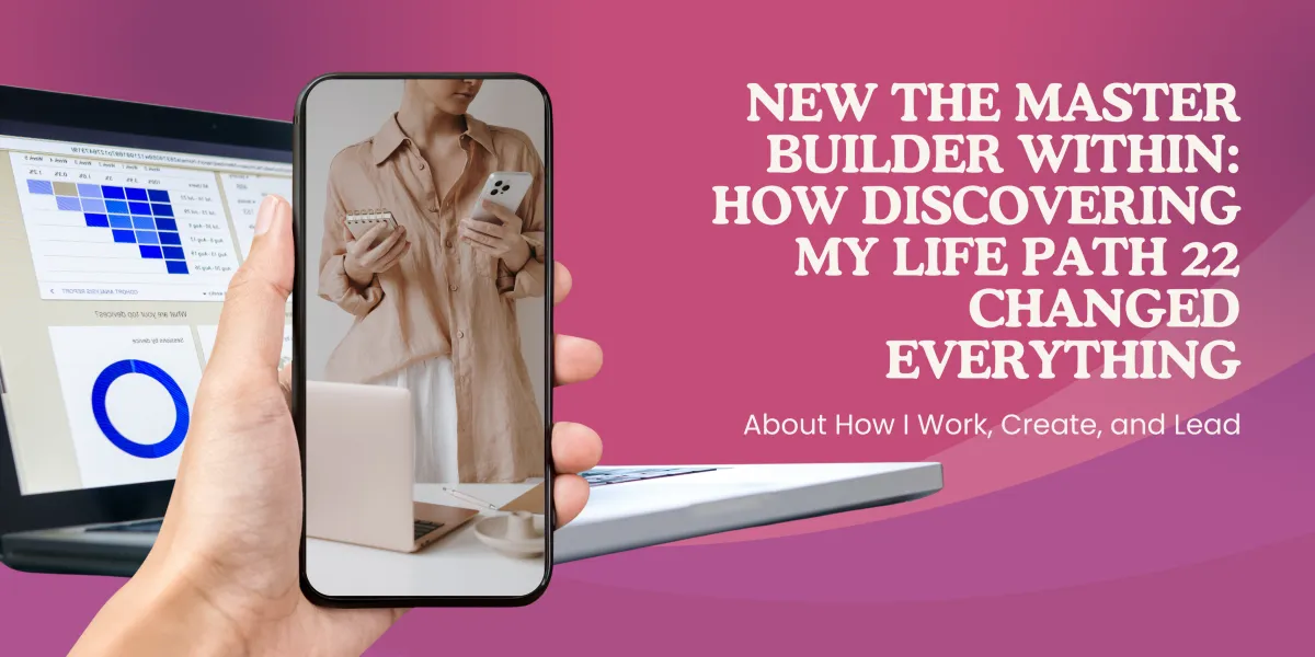 New The Master Builder Within: How Discovering My Life Path 22 Changed Everything About How I Work, Create, and Lead