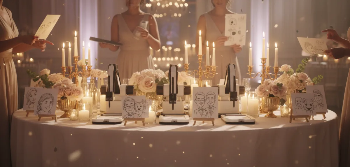 Unique Wedding Entertainment Ideas Guests Haven’t Seen Before | Draw Me Bot Events