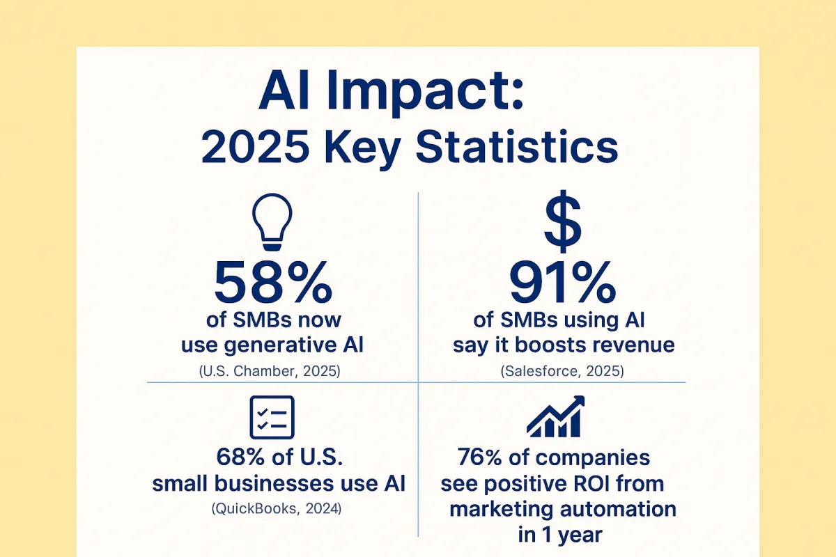 AI Impact key statistics 2025