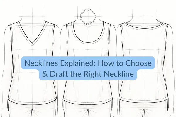 Necklines Explained: How to Choose & Draft the Right Neckline 