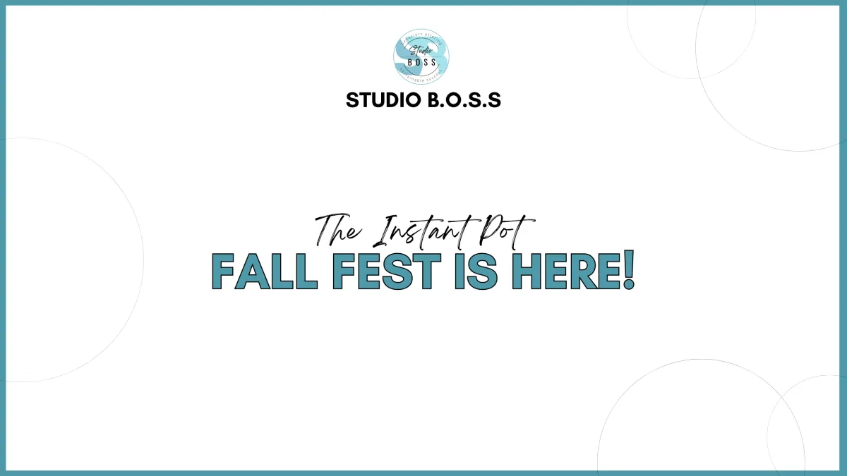 Image: The Instant Pot Fall Fest is HERE!