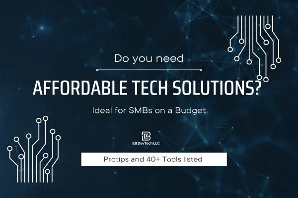 Applications that are affordable for small business owners