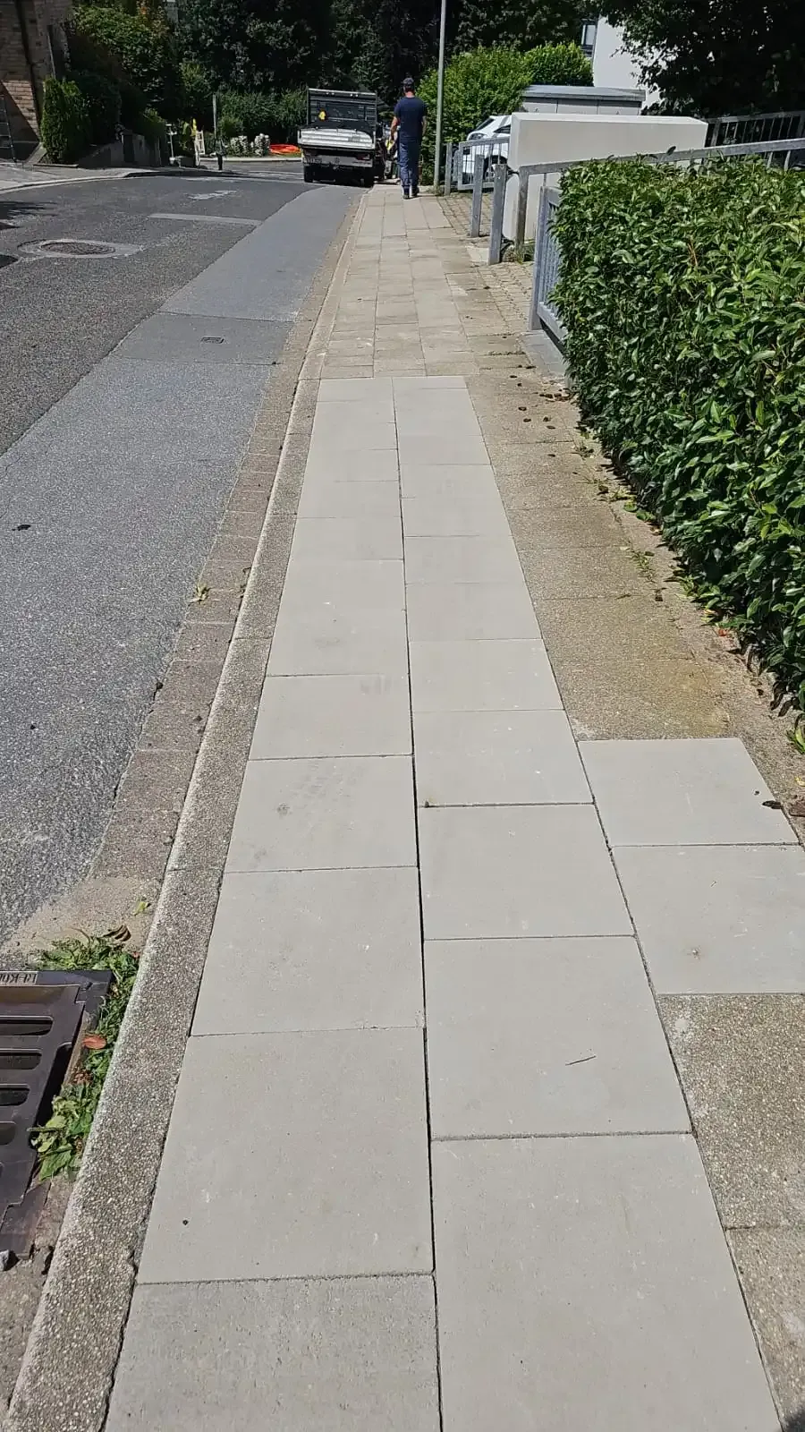 Steinweg legen von der Vilson Bau GmbH