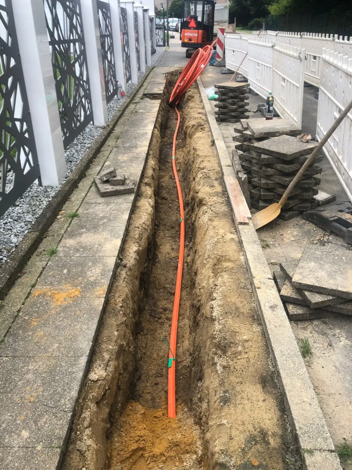 Leitungen legen von der Vilson Bau GmbH