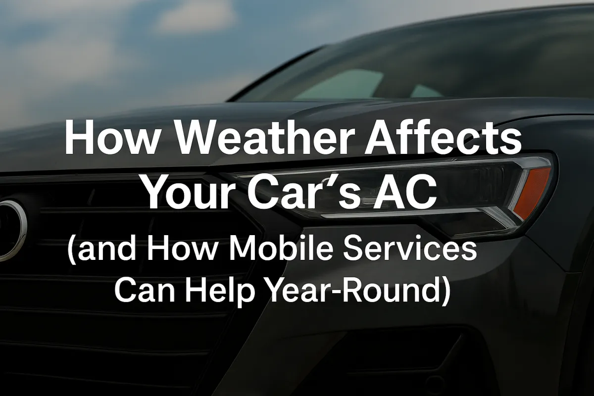 Weather and Your Car’s AC: Why Seasonal Changes Can Impact Cooling Performance