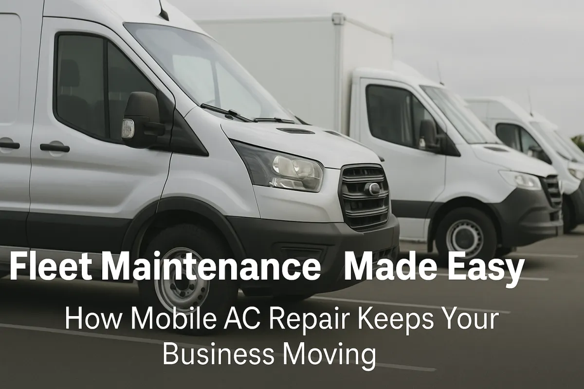 Keep Your Fleet on the Road: How Mobile AC Repair Saves Time and Money