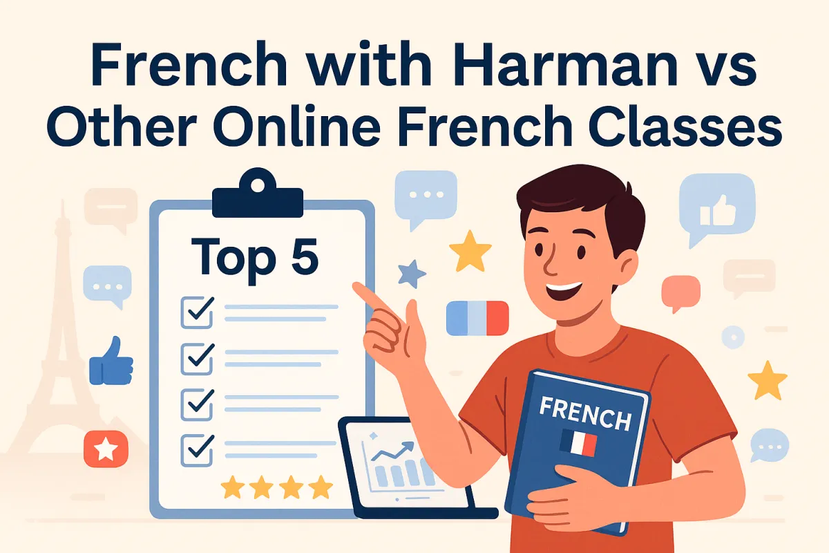 French with Harman vs Other Online French Courses