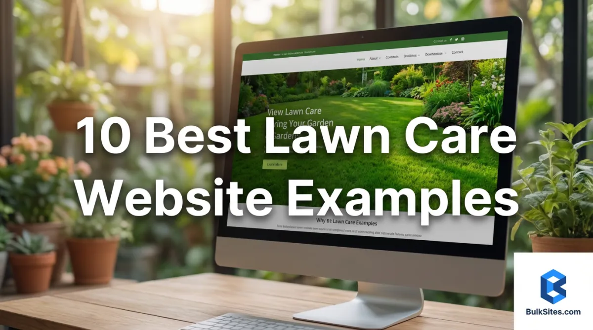  Best Lawn Care & Landscaping Website Examples