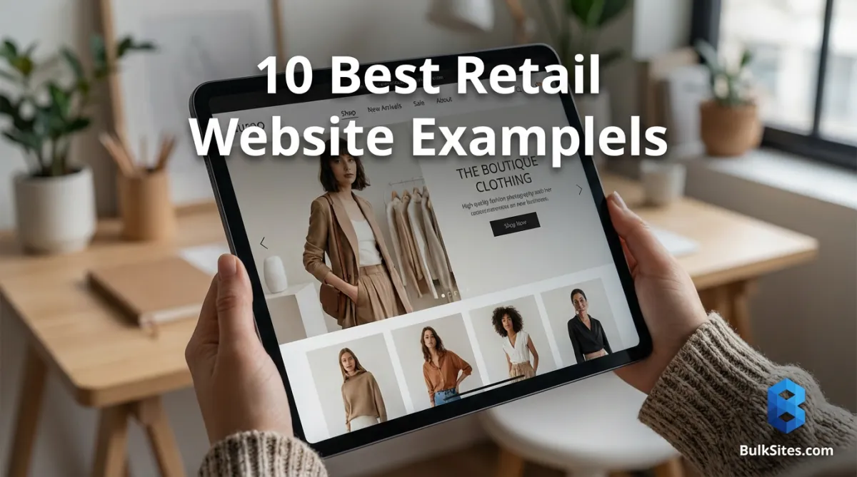 Best Retail & Boutique Website Examples
