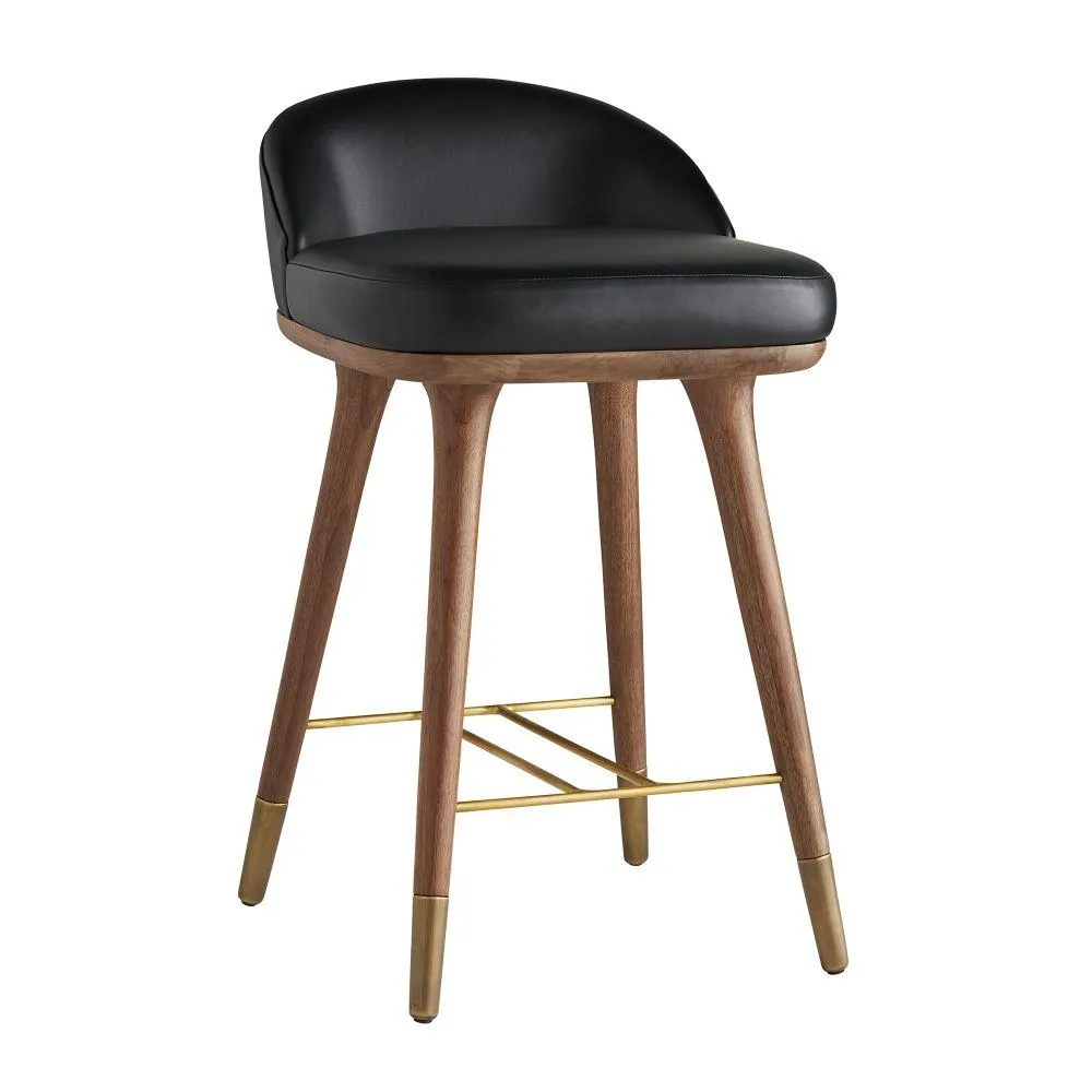 Form meets function as modern meets traditional with this Walsh Counter Stool
