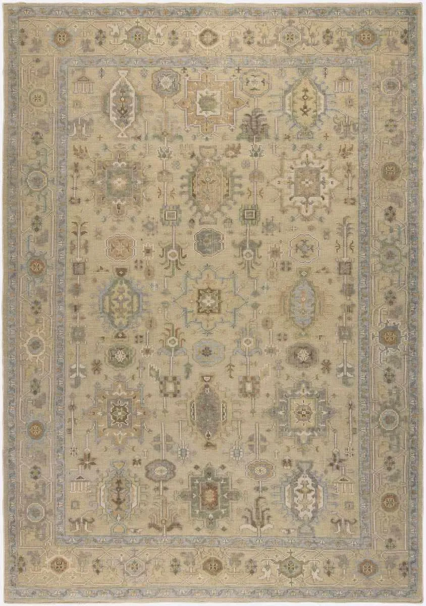 This Cyrud Desert rug is the perfect accent to complement an open room
