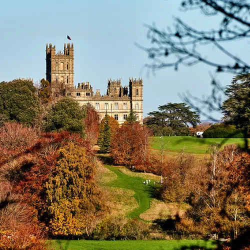 Highclere Castle Autumn Time