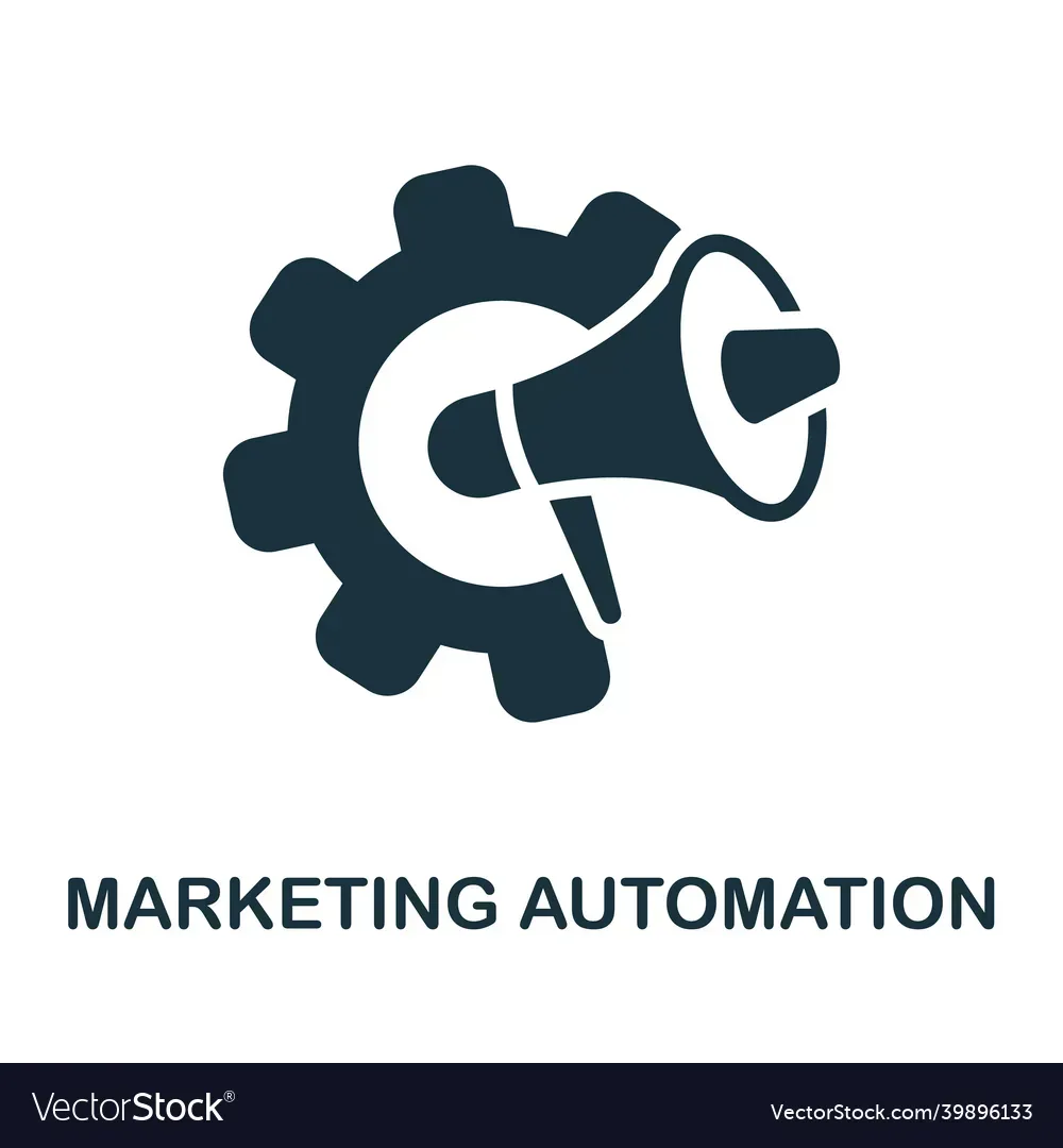 رمز يعبّر عن أتمتة التسويق والتحول الرقمي لنظام تسويق أوتوماتيكي للخبراء