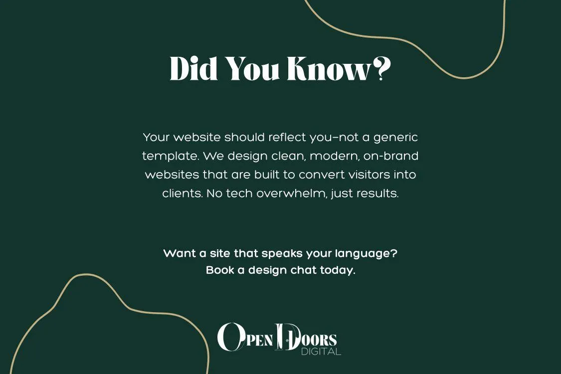 Ditch the Templates: Why Your Website Should Work For You, Not Against You