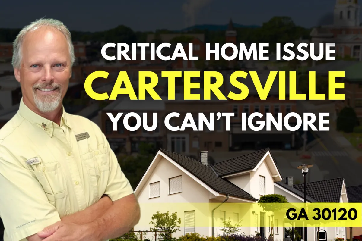 Critical Home Inspection Issues in Cartersville, Leaks & Safety