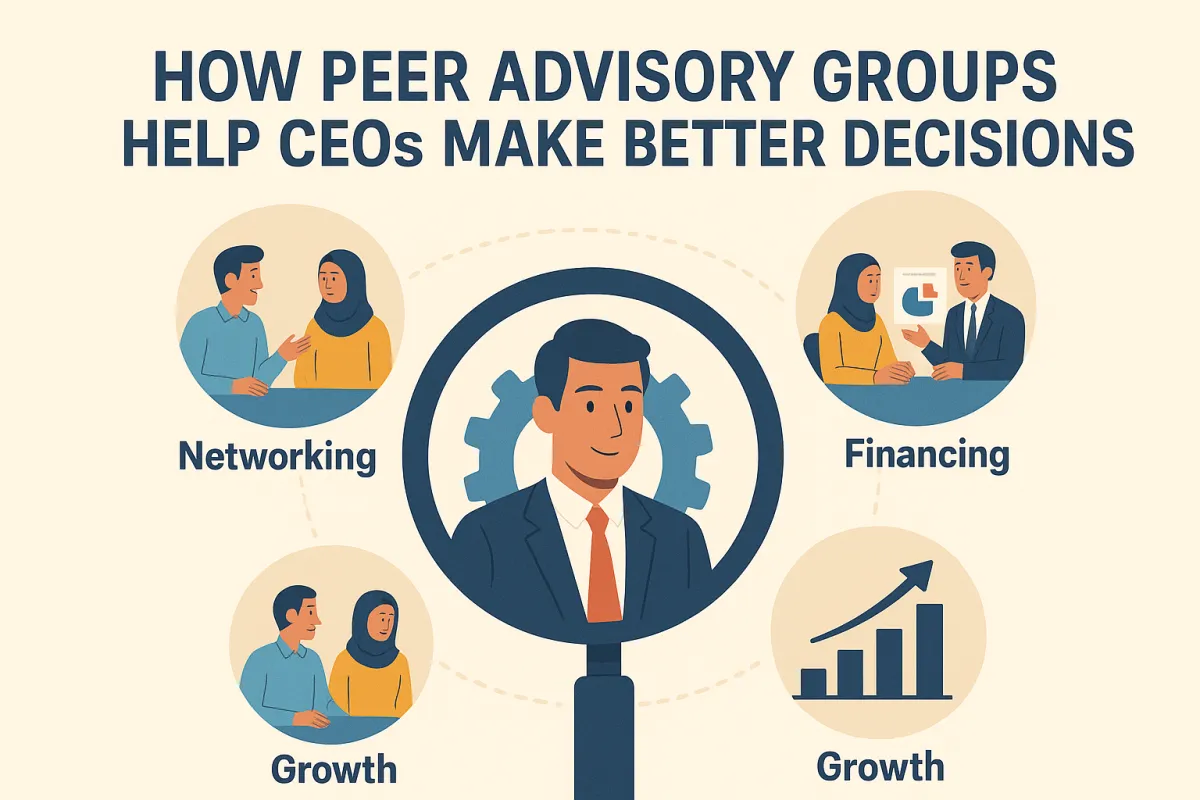 How Peer Advisory Groups Help CEOs Make Better Decisions