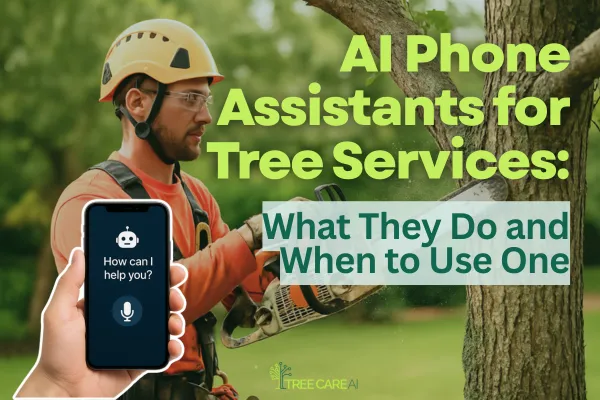 AI Phone Assistants for Tree Services: What They Do and When to Use One