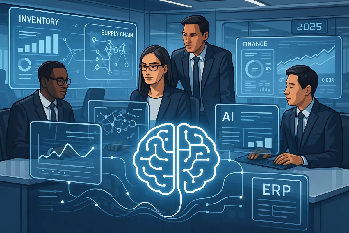 AI-Powered ERP Systems Transforming Business Operations in 2025