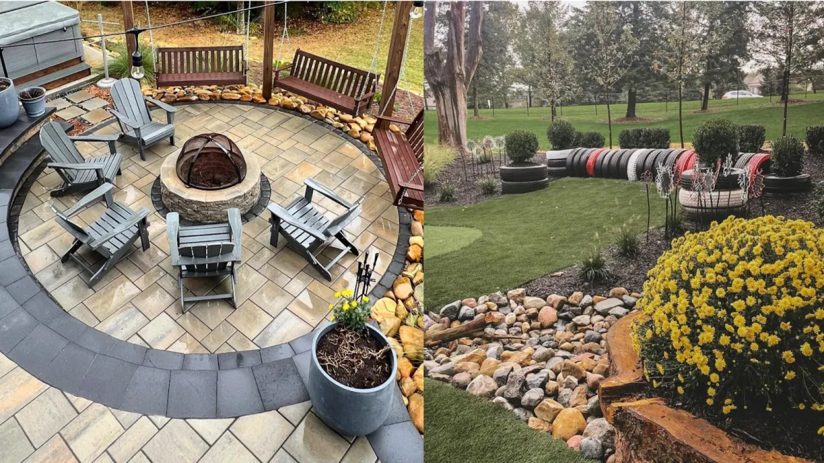 Softscaping VS Hardscaping