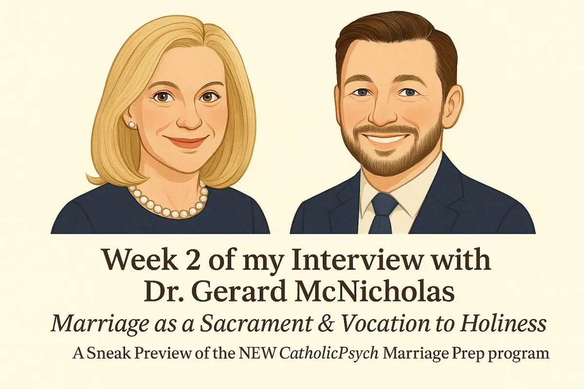 Why the Renewal of Society Begins with Marriage as a Sacrament and Vocation to Holiness
