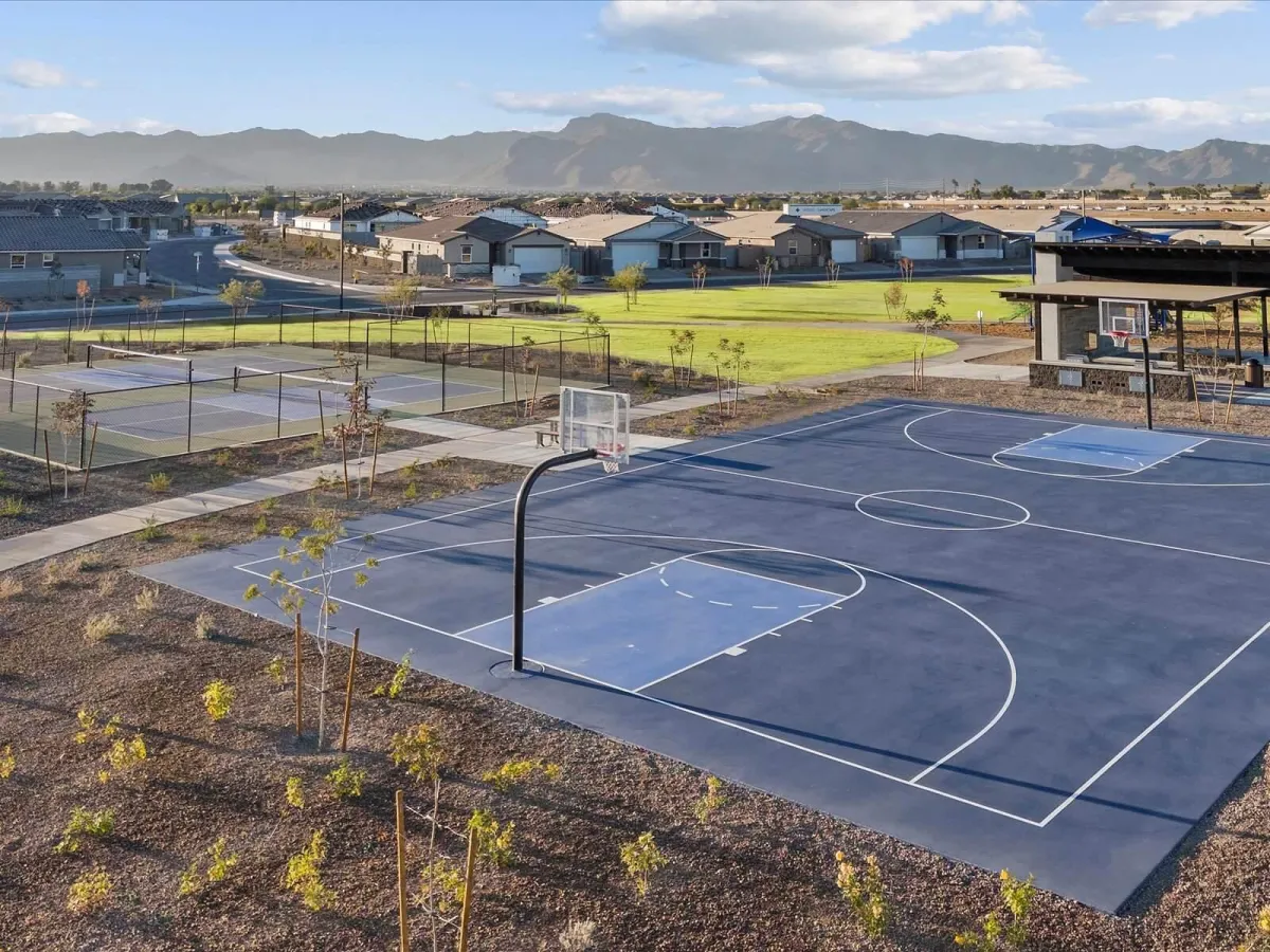 Basketball and Pickleball Courts at Abel Ranch