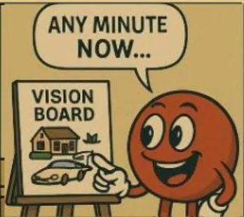 any minute
