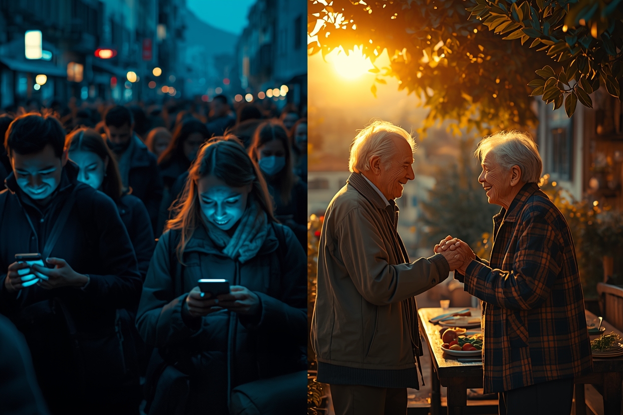 Wellness Wednesday: Is Social Media Making Us Lonely? Blue Zones Show the Fix