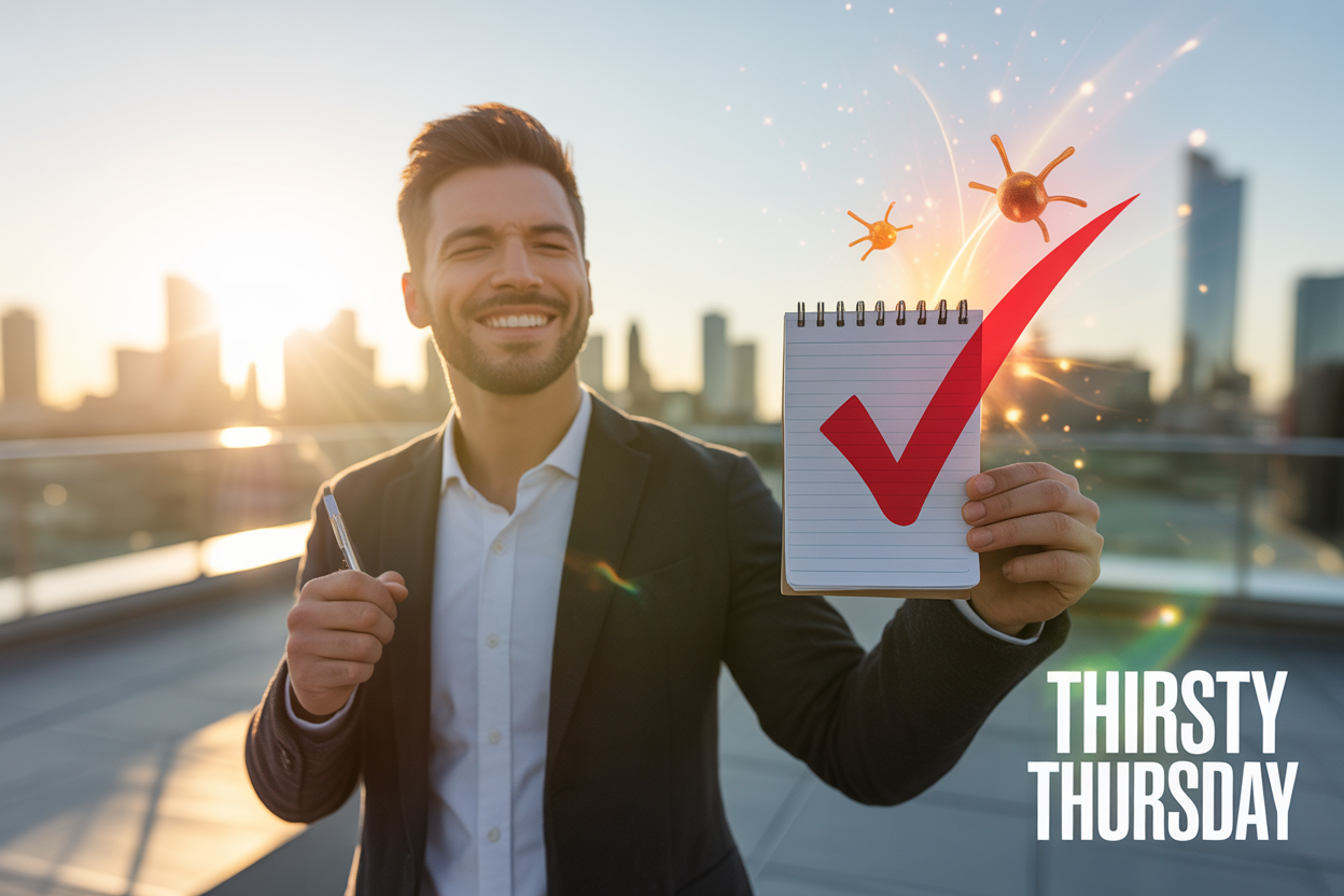 Quench Thirst for Change: Dopamine Small Goals Hack | Thirsty Thursday