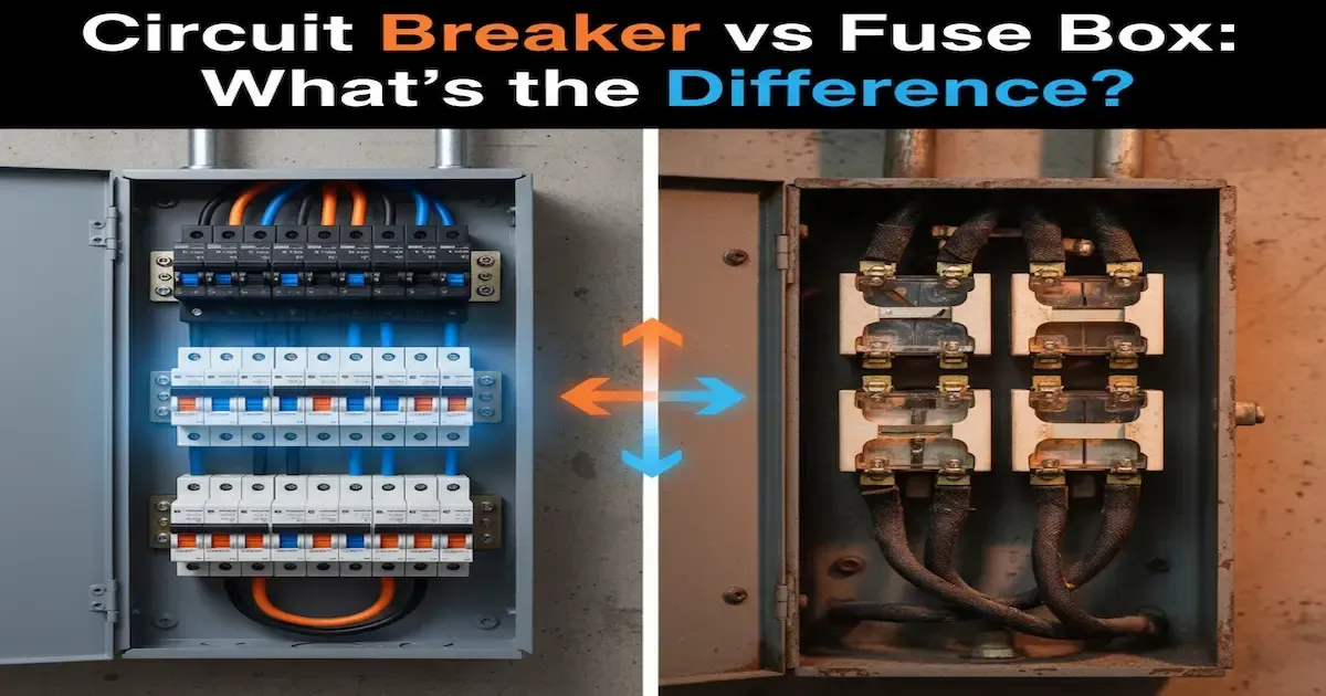 Circuit Breaker vs Fuse Box