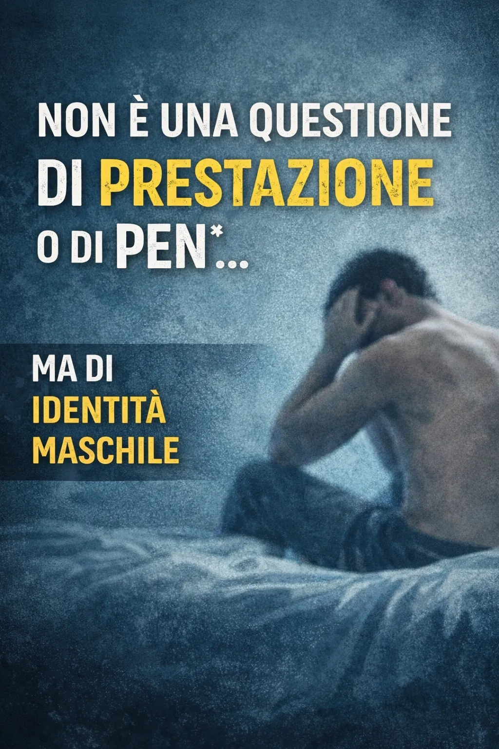 Quando la prestazione diventa identità: perché l’ansia da prestazione non riguarda il corpo ma il valore personale